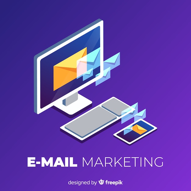 E-mail marketing background