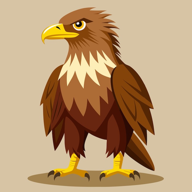 Eagle Bird Clip Art Vector Illustration Design