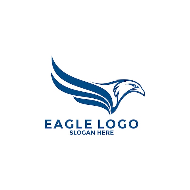 Eagle Bird Logo Vector Template Eagle Logo Icon Business Logo Concept