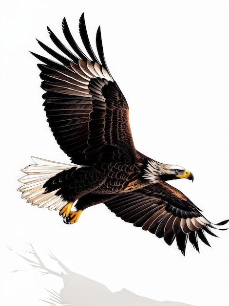 eagle flying in the skyeagle sky