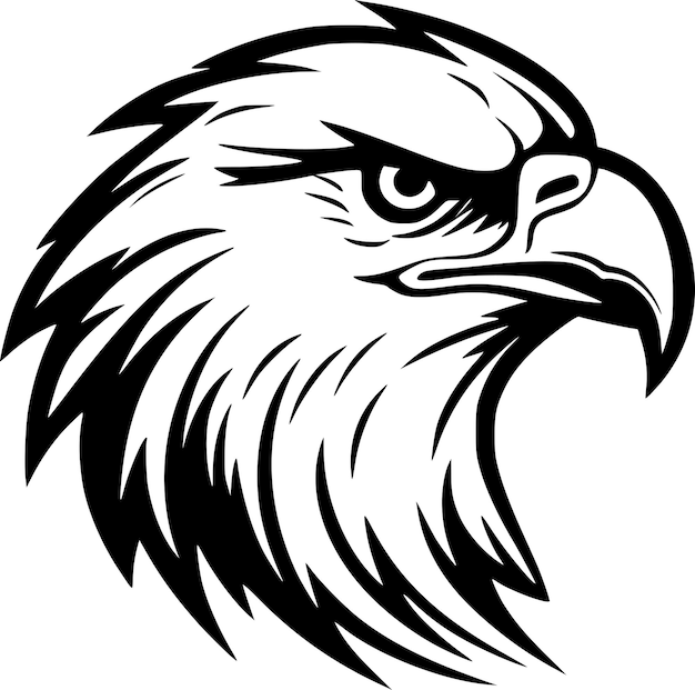 Eagle High Quality Vector Logo Vector illustration ideal for Tshirt graphic