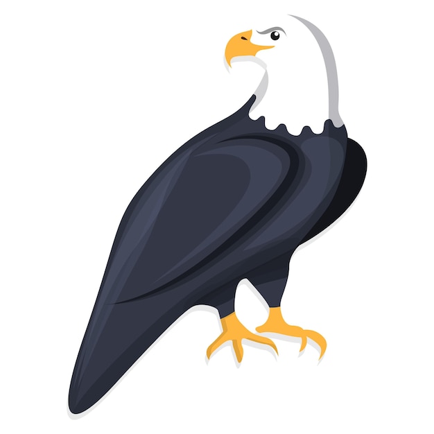 Eagle icon Cartoon of eagle vector icon for web design isolated