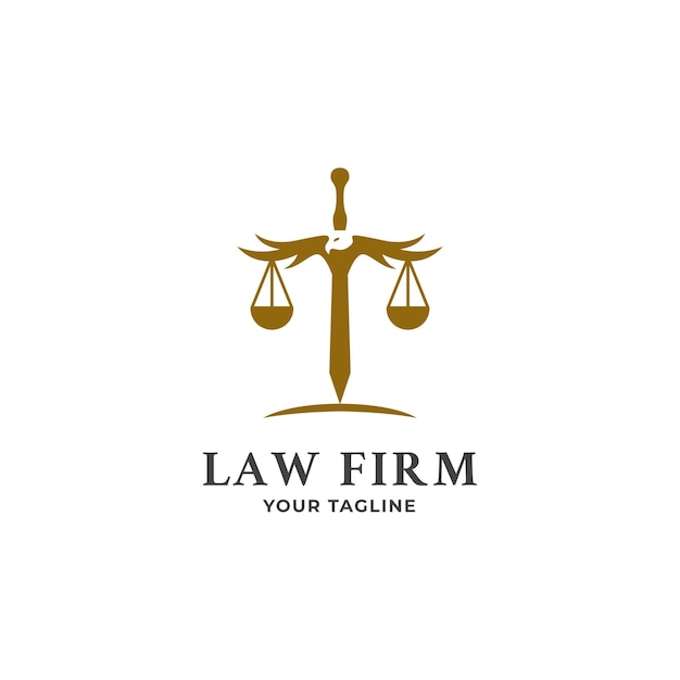 Eagle law firm office logo design