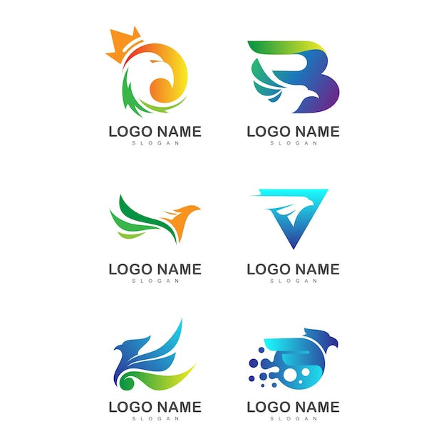 eagle logo collection