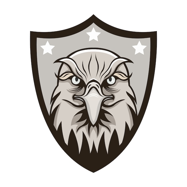 Eagle logo mascot design