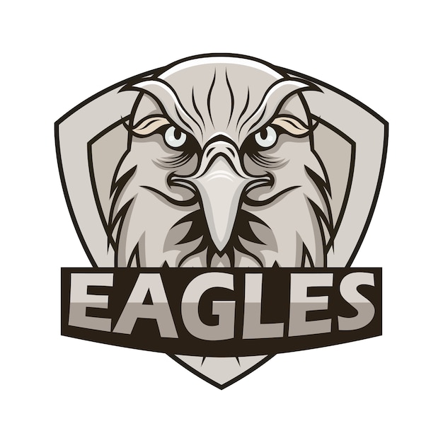 Eagle logo mascot sport design