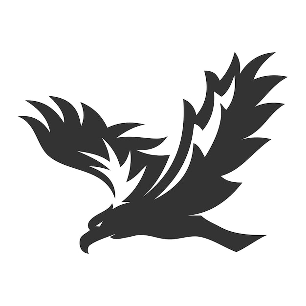 Eagle Logo Vector animal design Icon Illustration Brand Identity