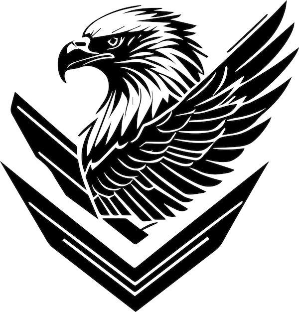 Eagle Logo Vector Silhouette 4