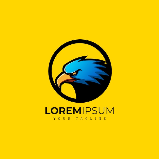 EAGLE MASCOT LOGO  PREMIUM