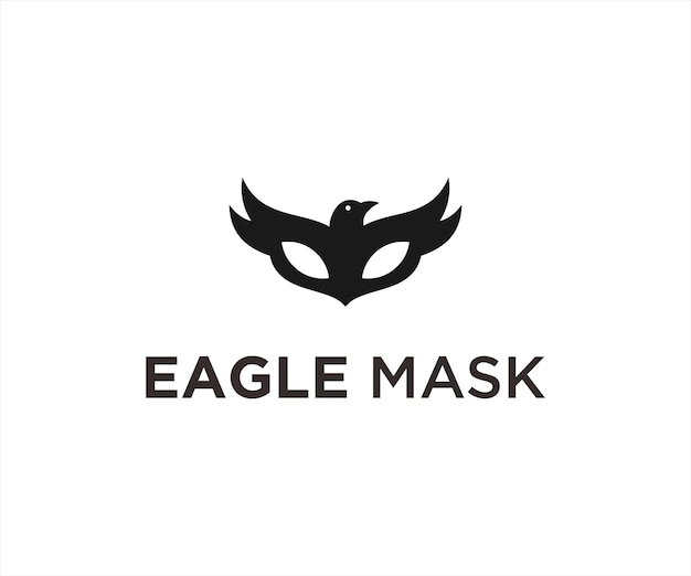 eagle mask logo or eagle vector