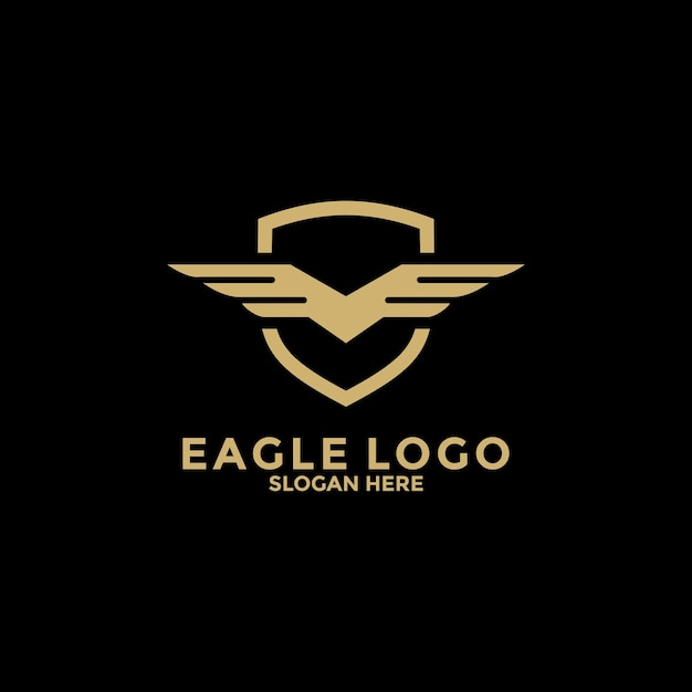 eagle shield logo eagle icon eagle logo vector template