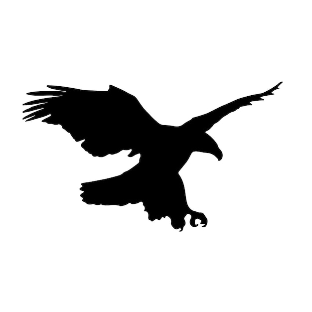 Eagle Silhouette Design