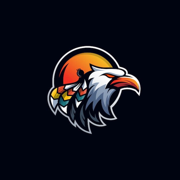 Eagle sport logo template