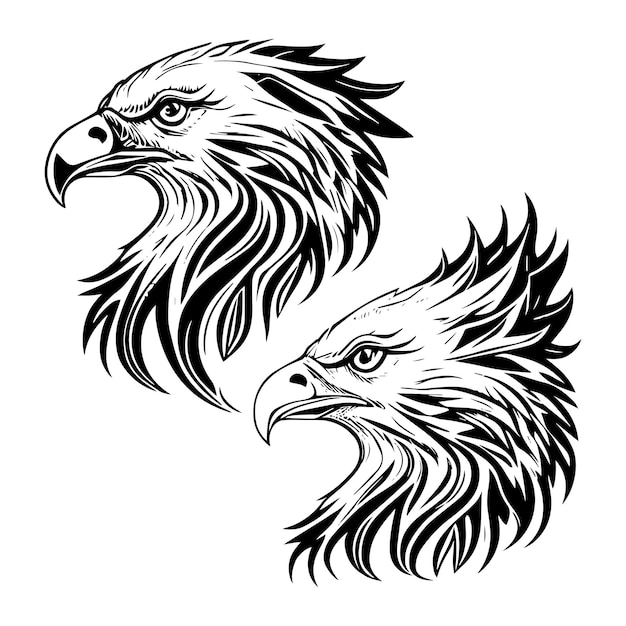 Eagle Tribal Tattoo Design Strength and Freedom