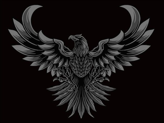 eagle vector design color editable