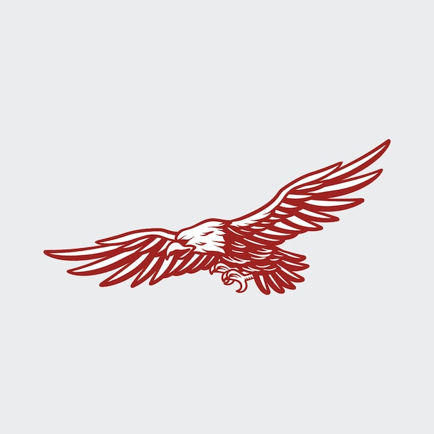 Eagle Vector Illustration Logo