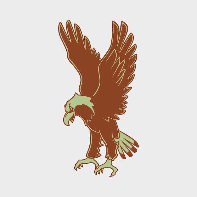 Eagle Vector Illustration Logo