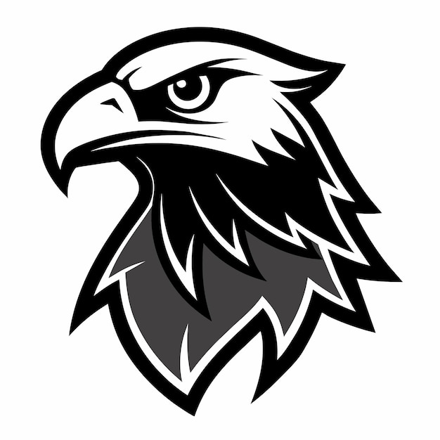 an eagle with a black background and a symbol of a symbol for a symbol of a fire