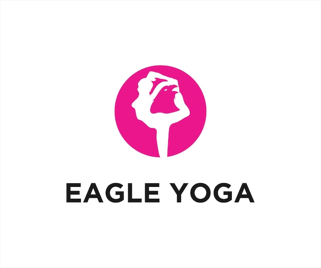 eagle yoga logo designs