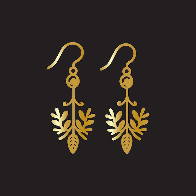 Vector earring svg