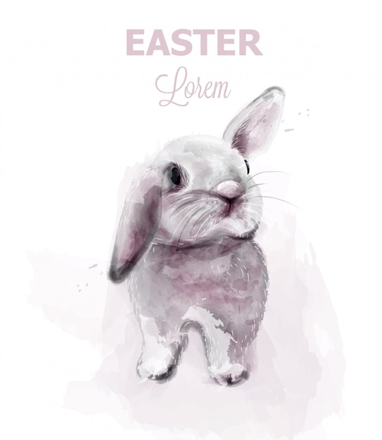 Easter bunny rabbit