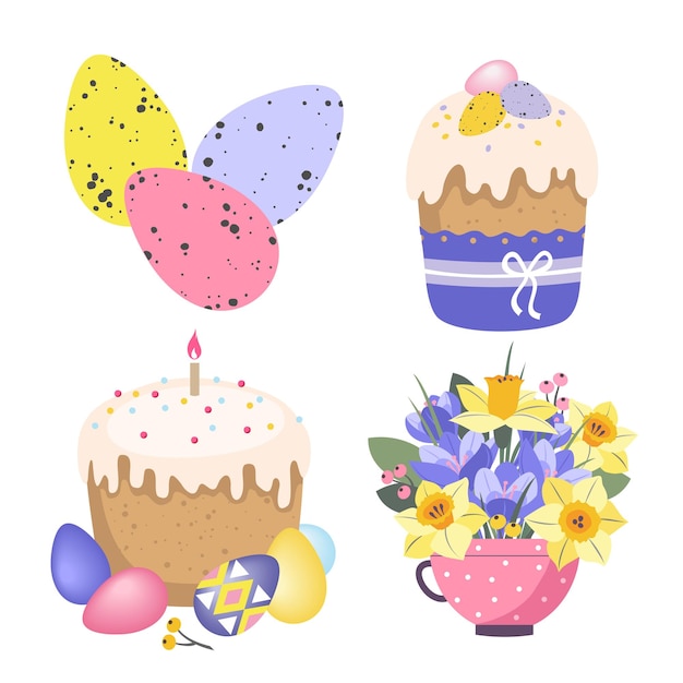 EASTER CAKES SET