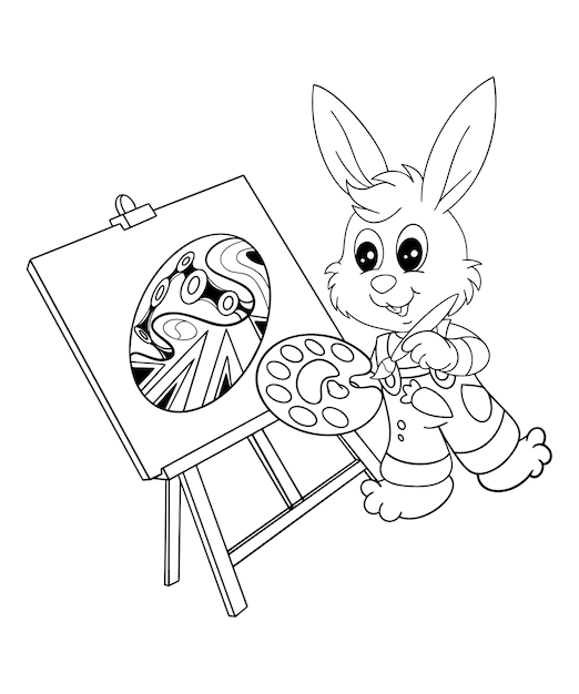 Easter Coloring Page