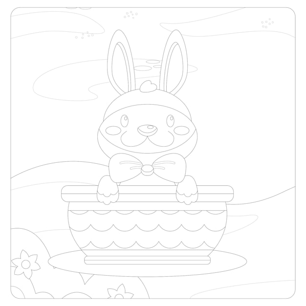 Easter coloring pages for kids