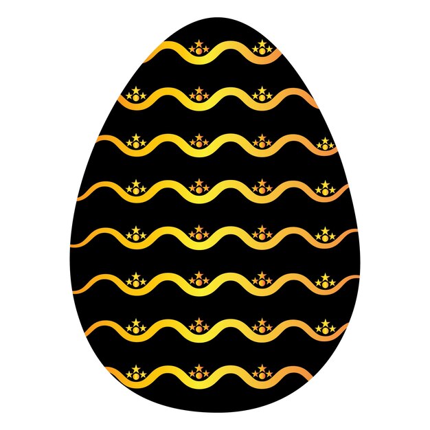 Easter Day Egg Vector Illustration