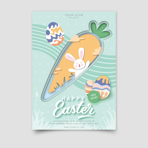 Easter day poster