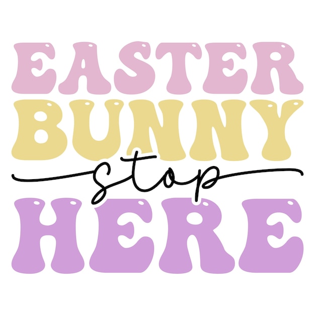 easter day retro svg design and digital download