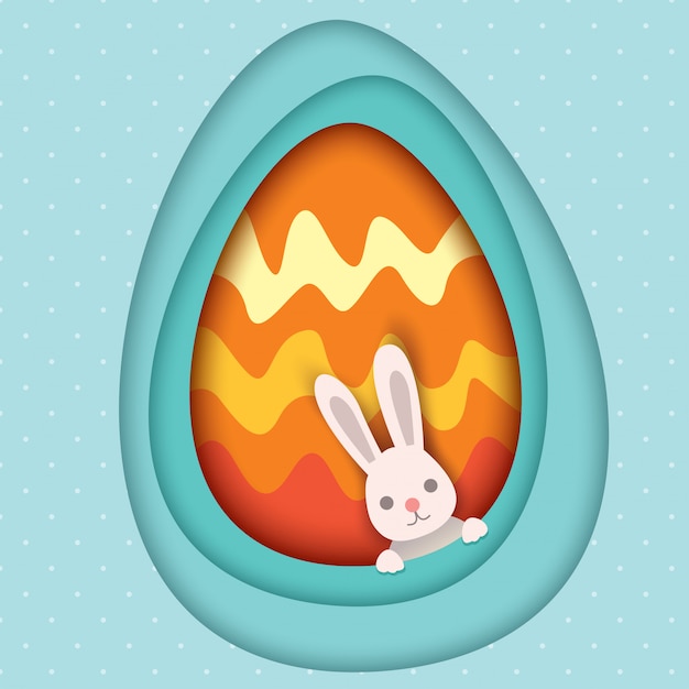 Easter egg card 