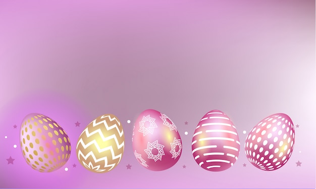 Easter eggs decoration