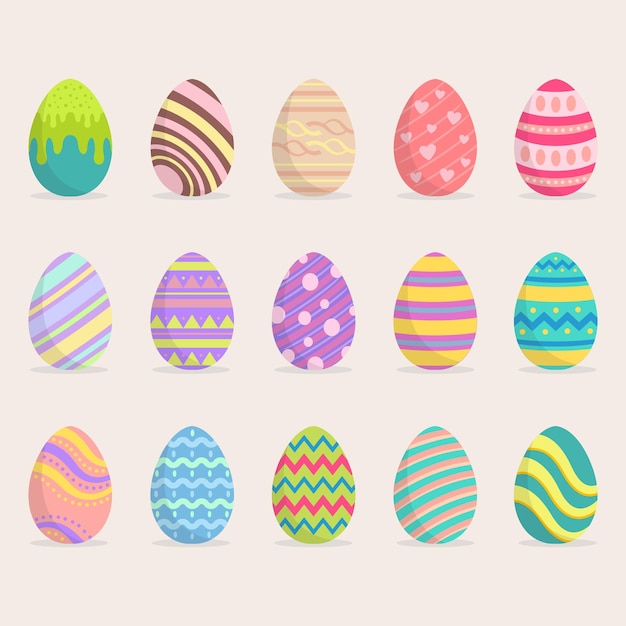 Easter Eggs Vector Collections