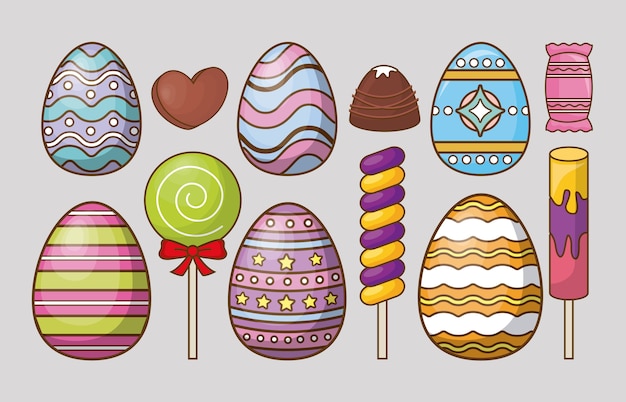 Easter eggs 