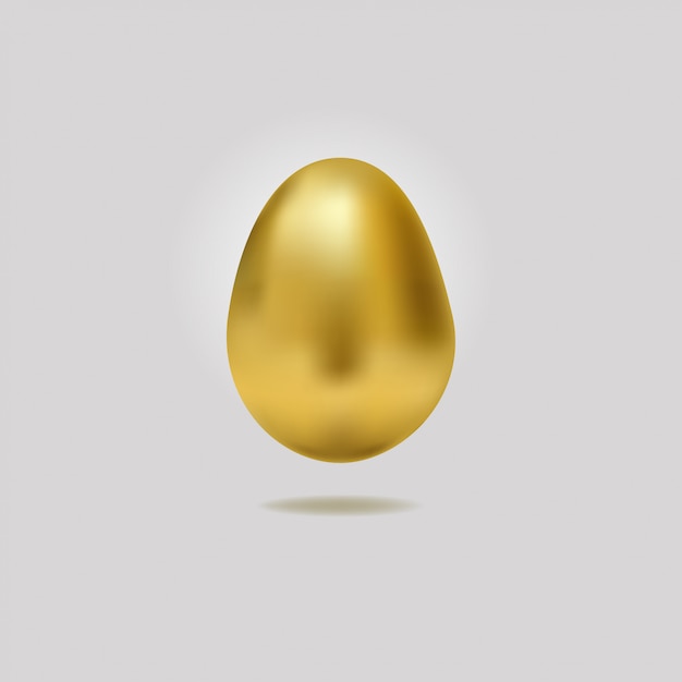 Easter golden egg