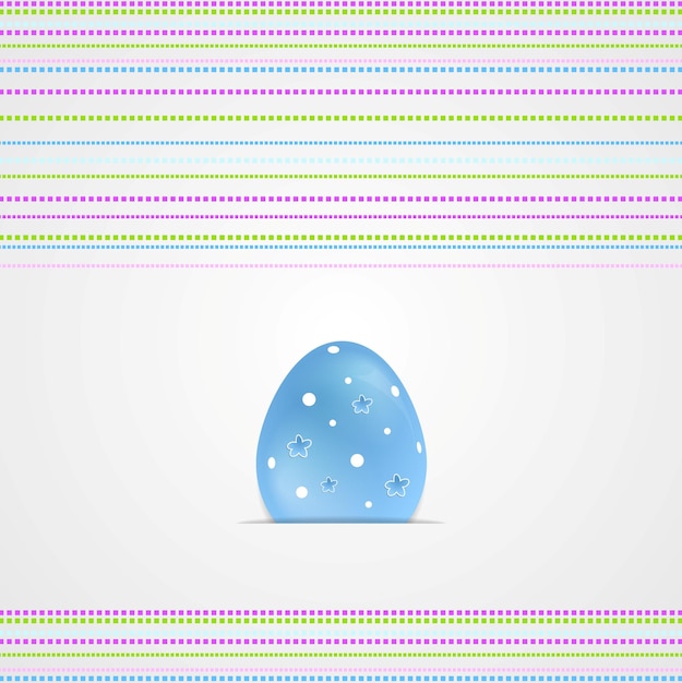 Easter greeting card graphic vector design