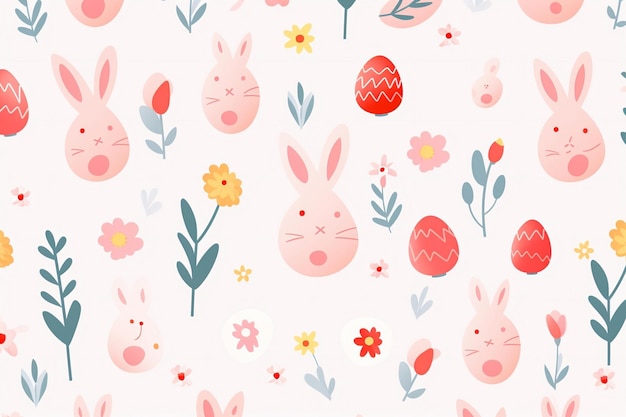 Easter Pattern Desktop Phone Style