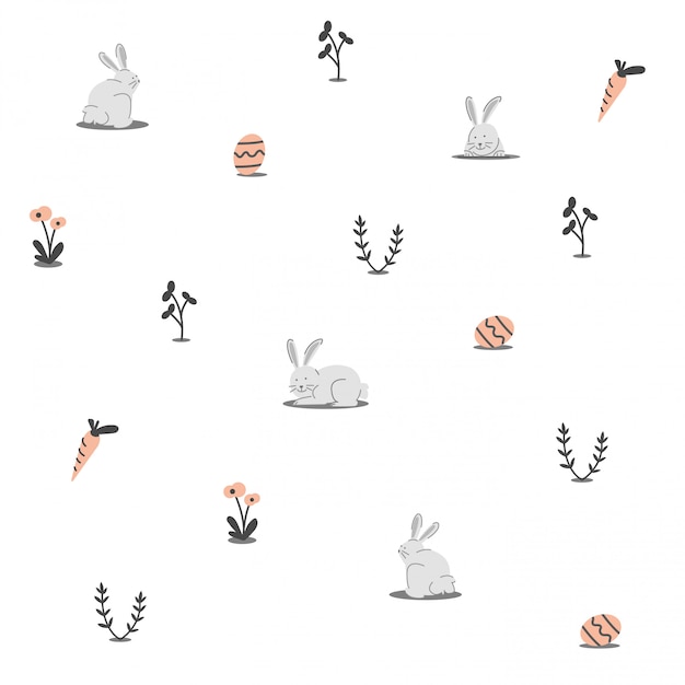 Easter Pattern Illustration 