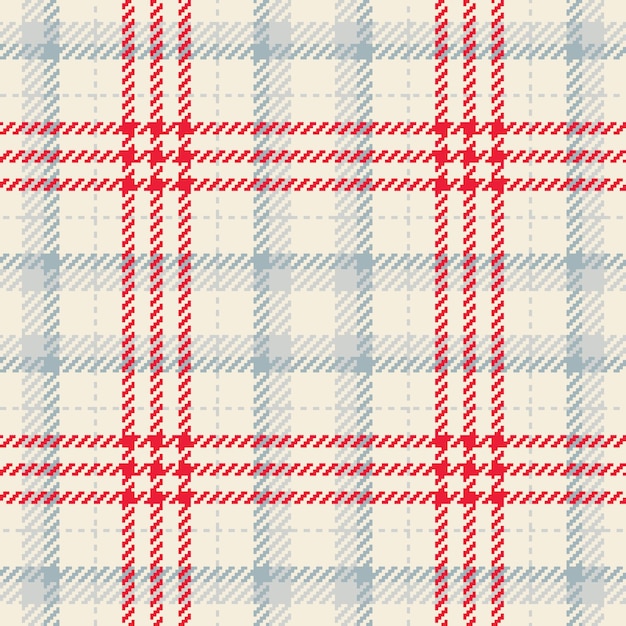 Vector easter plaid fabric seamless luxury background check vector coloured textile texture pattern tartan in antique white and light gray colors