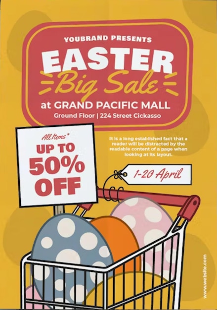 Easter Sale Flyer