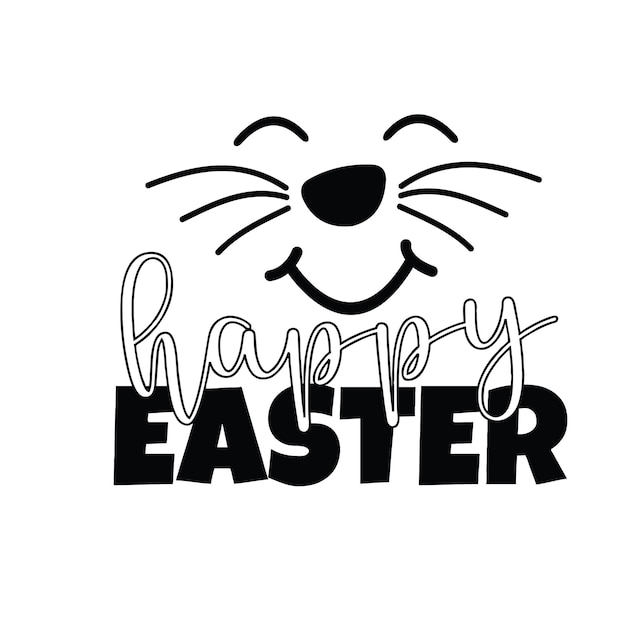 Easter SVG design Happy Easter Svg