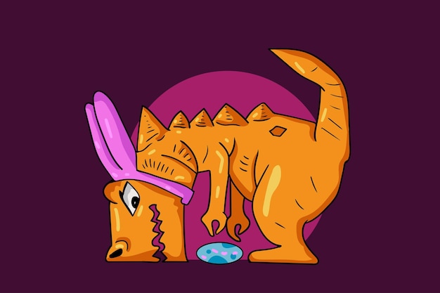 Easter t-rex