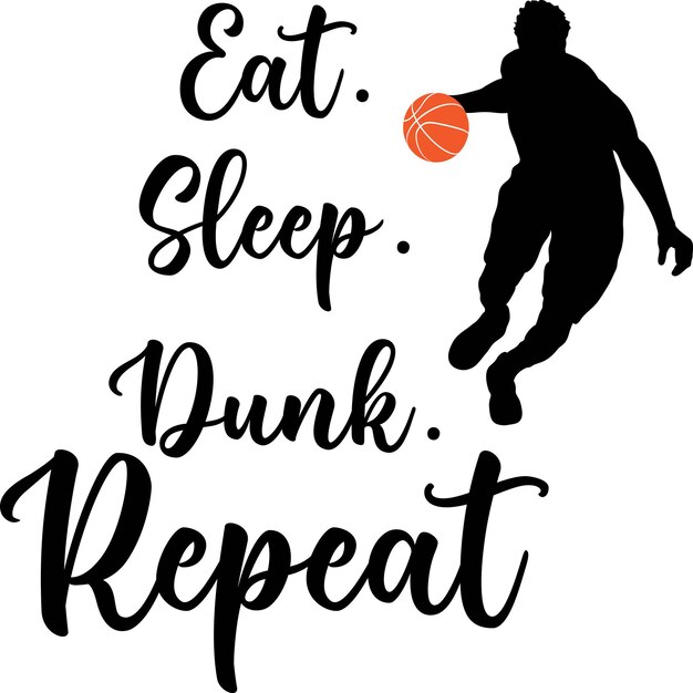 Vector eatsleepdunk