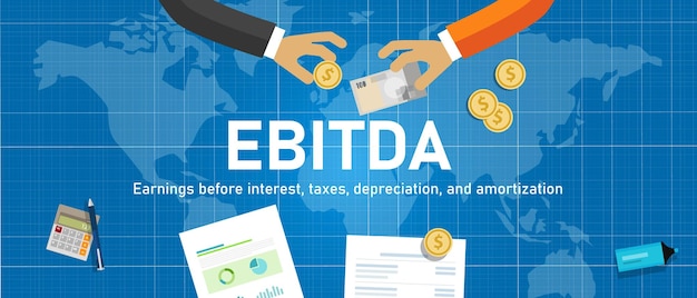 EBITDA Earnings before interest tax depreciation and amortization world trading transaction