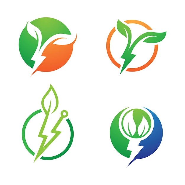 Eco energy logo images