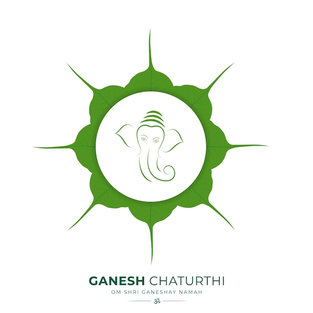 Eco-Friendly Ganesh Chaturthi Social Media Post Design