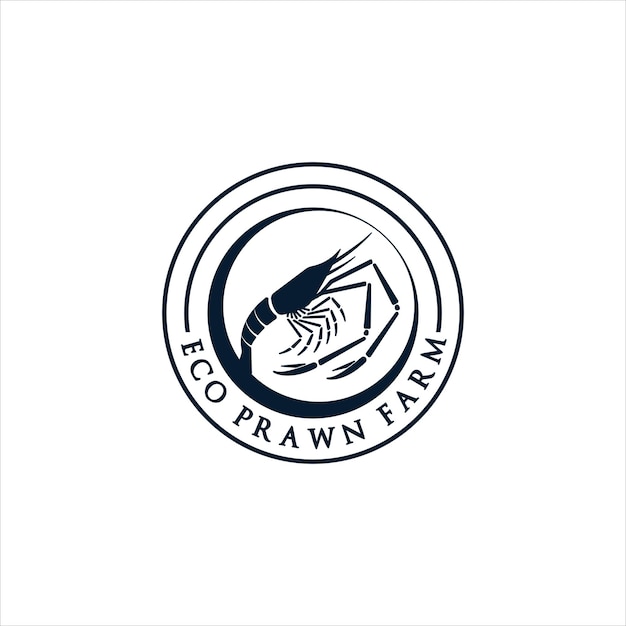 Eco Prawn Logo design for your company or business