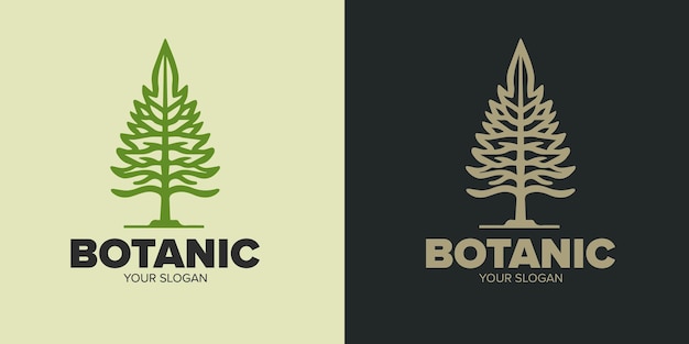 EcoLeaves Abstract Tree Plant Logo Vector and Nature Icon for Green Ecology and Sustainability