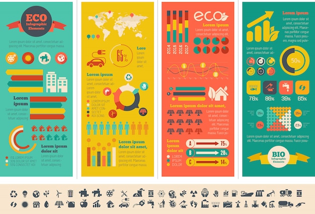 Ecology Infographic Template.